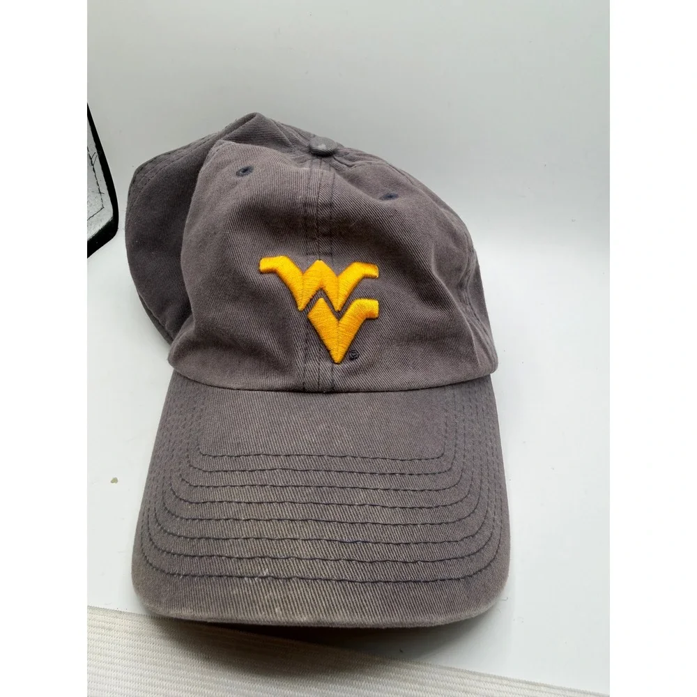 West Virginia Mountaineers Hat The Franchise Twins Enterprise Gray Fitted Medium